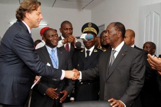 Côte dÂ’Ivoire : Avant son départ sur le Mali, Bert Koenders fait ses adieux à  Duncan